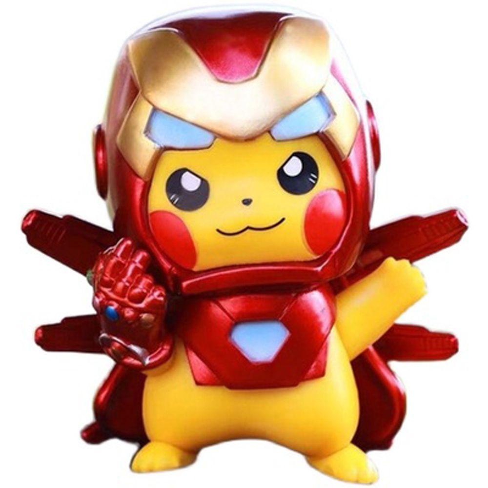 Needway Pokemon Action Figure Hadiah Anak Model Mainan Iron Man Koleksi Anak Kids Cosplay Pikachu