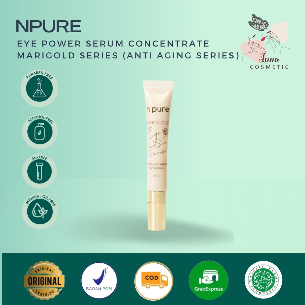 NPURE Eye Power Serum Concentrate Marigold Series (Anti Aging Series) 20ml