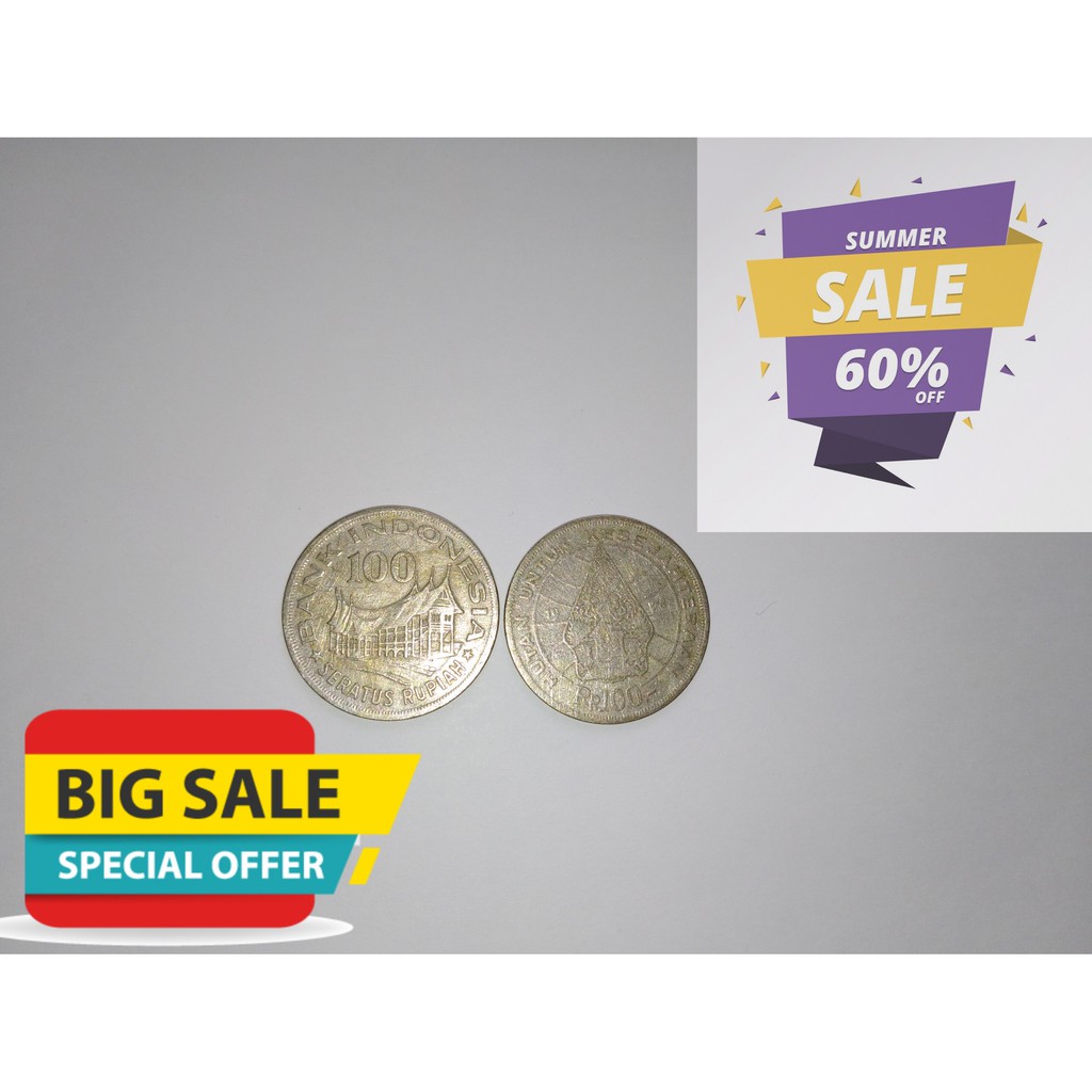 Uang Logam Rp100 Tahun 1978