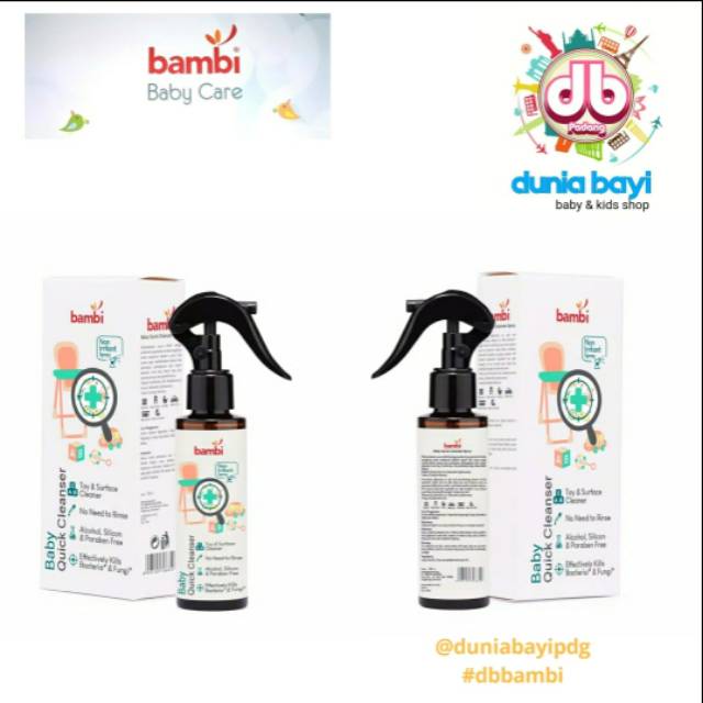 Bambi baby Quick cleanser spray 120 ml