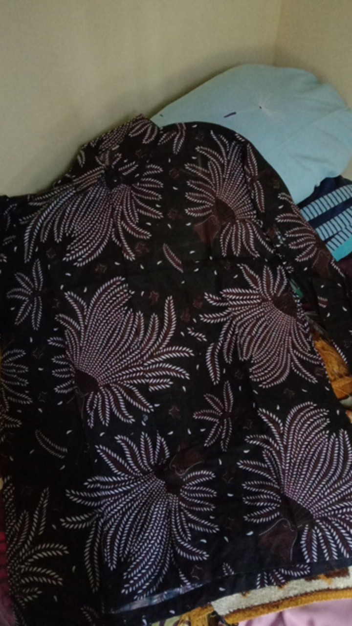 Maura Couple - Sania Ruffle Batik Couple Ori Ndoro Jowi Dnt Garansi Termurah Shopee - Motif Padi