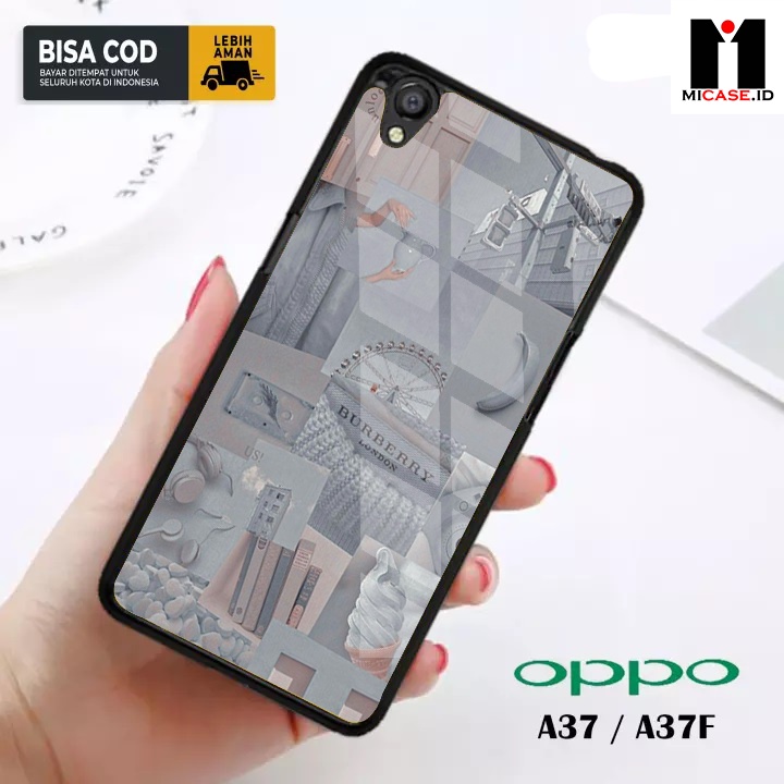 Case OPPO A37 / A37F - Casing OPPO A37 / A37F Fashion Case Terbaru 2022 MI.CASE [ AESTHETIC ] Soft C
