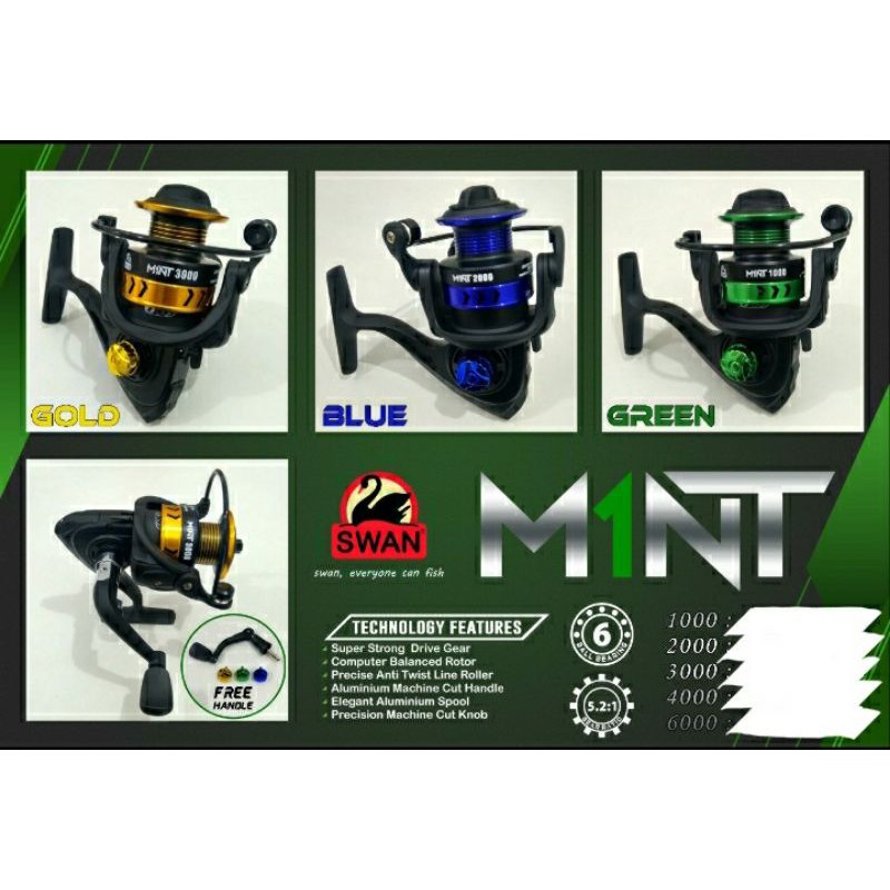 Reel SWAN MINT 1000 2000 3000 4000 5000 6000