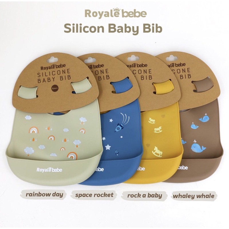 Royale bebe-celemek bayi(silicone bib)