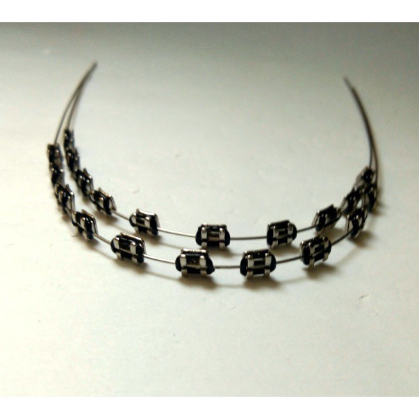 Behel lepas pasang/atas bawah sepasang warna hitam/behel fashion