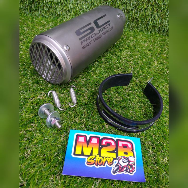 Knalpot SC project S1 Jaring IMPORT ( slencer aja ) inlet 51