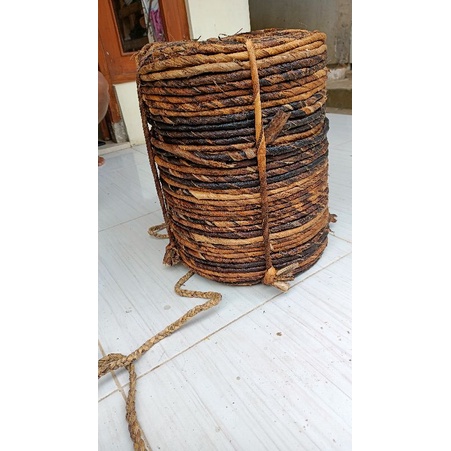 perkilo tali pelepah pisang 8mm | tali kerajinan gedebog batang pisang