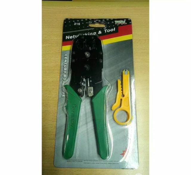 Crimping Tool 3 hole RJ45 RJ11. Tang Krimping Tools RJ 45 RJ11 triple for lan cat 5e