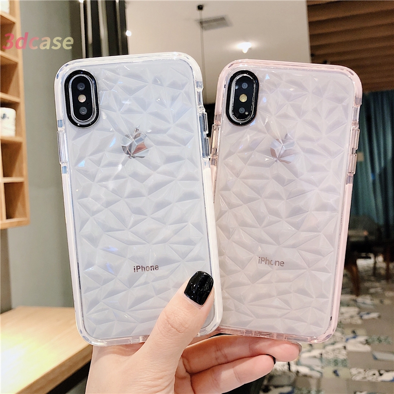 Silicone Case Premium Compatible For IPhone 11 SE 2020 6 6S 7 8 Plus 6Plus 6SPlus 8Plus 7Plus X XR XS XSMAX Diamond Cover