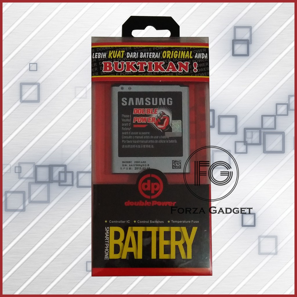 BATTERY DOUBLE POWER SAMSUNG GALAXY CORE LITE G3518 2000MAH