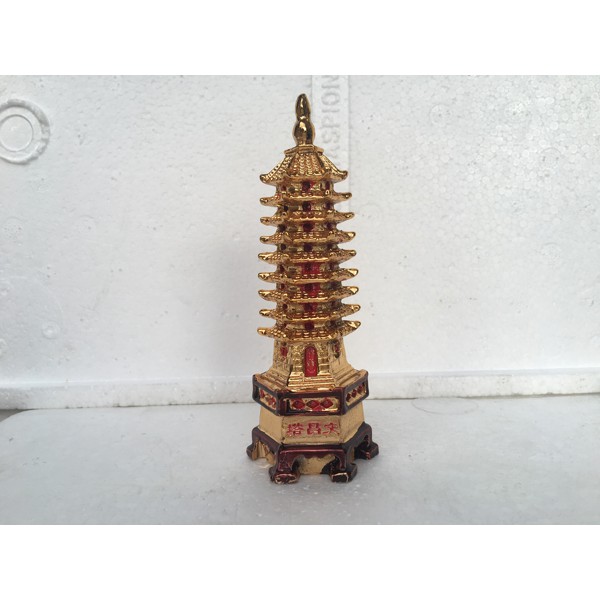 PAGODA GOLD SEMBILAN LANTAI 5INCH  12.5 CM