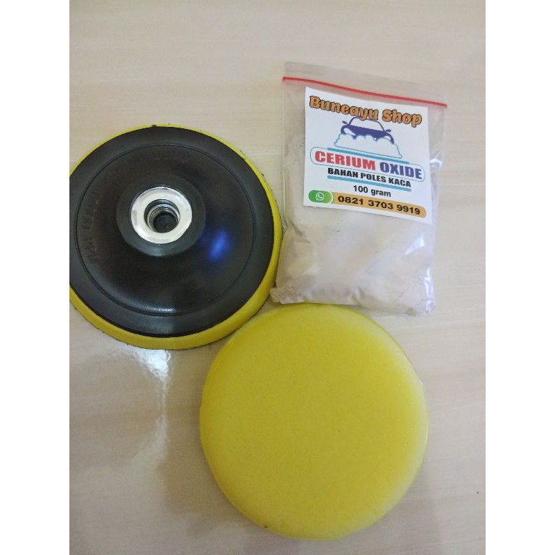 paket murah cerium oxide, penghilang baret jamur kaca