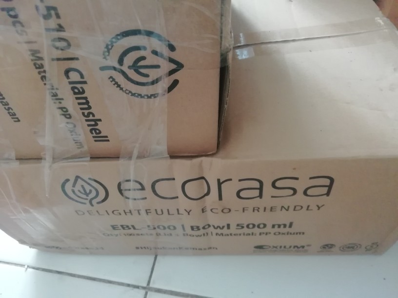 Bowl Ecorasa Ramah Lingkungan Oxium Ebl-500 (100 Pcs)