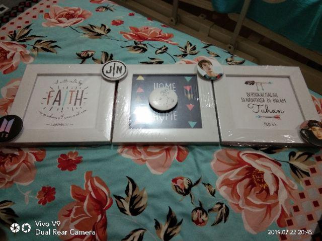 Hiasan Dinding Pigura Home Sweet Home, Wall Decor