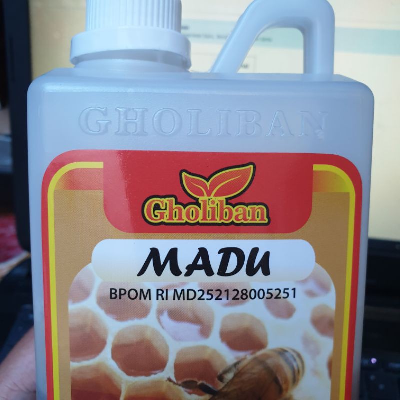 TERBARU..!! MADU MULTIFLORA GHOLIBAN 1KG STANDAR BPOM PRODUK ORIGINAL