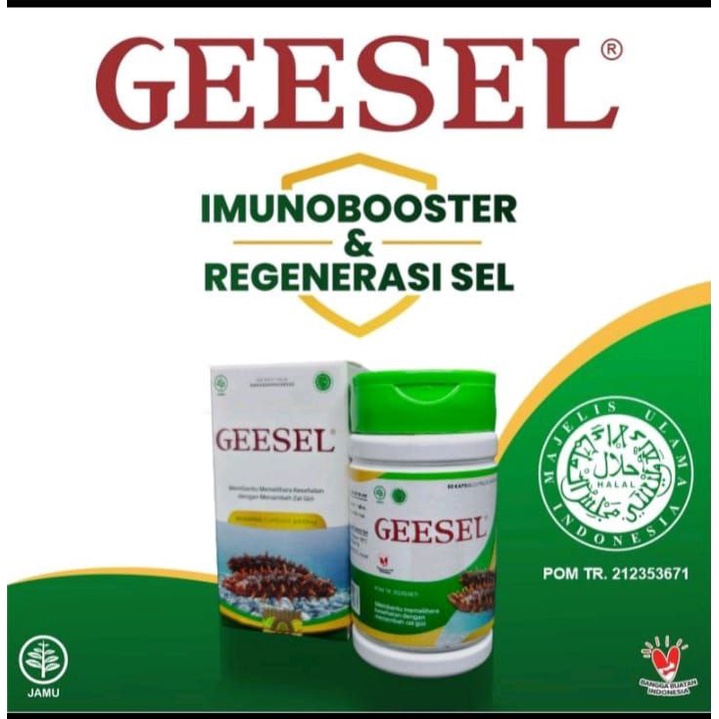 GEESEL / GAMAT EMAS / IMBOOST - IMUNBOOSTER &amp; STEMCELL / REGERASI SEL