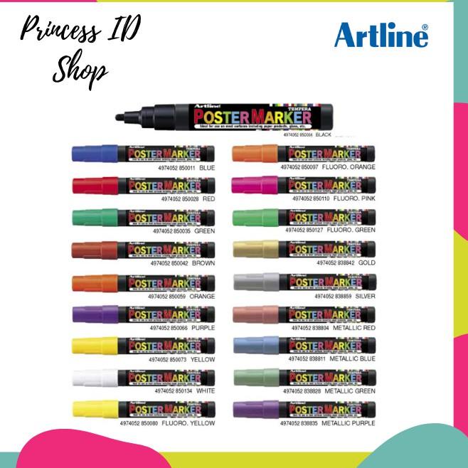 

[PRODUK MERJY] SPIDOL POSTER MARKER ARTLINE EPP-4 MKB