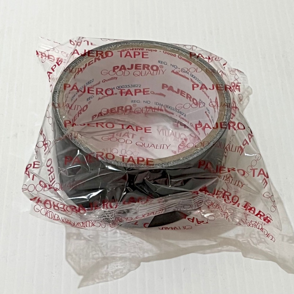 Isolasi Buku Hitam Cloth Tape Heavy Duty PAJERO 2 Inch 46mm