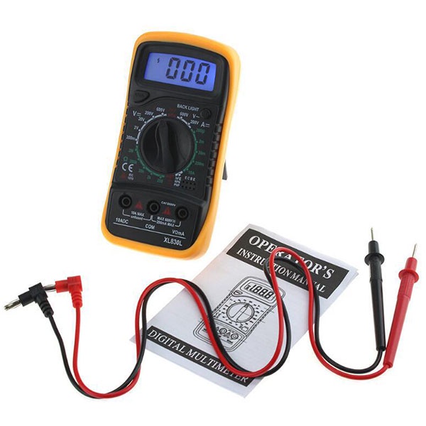 Digital Multimeter Avometer/ Multitester Digital AC DC Voltage Tester / Avometer Digital XL830L / TP-2