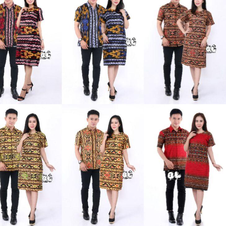 Serbuuuu.. COUPLE DRESS KONDANGAN / BAJU NATAL / COUPLE DRESS SONGKET
