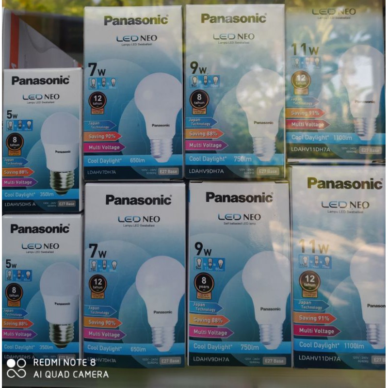lampu led panasonic