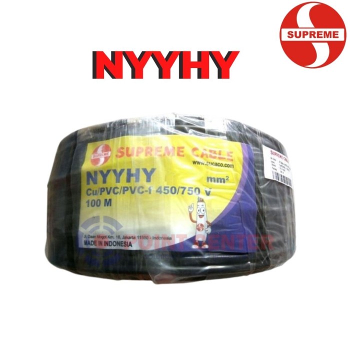 TERLARIS KABEL SUPREME NYYHY 2 X 1,5 2 X 1.5 PER ROLL 100M SERABUT