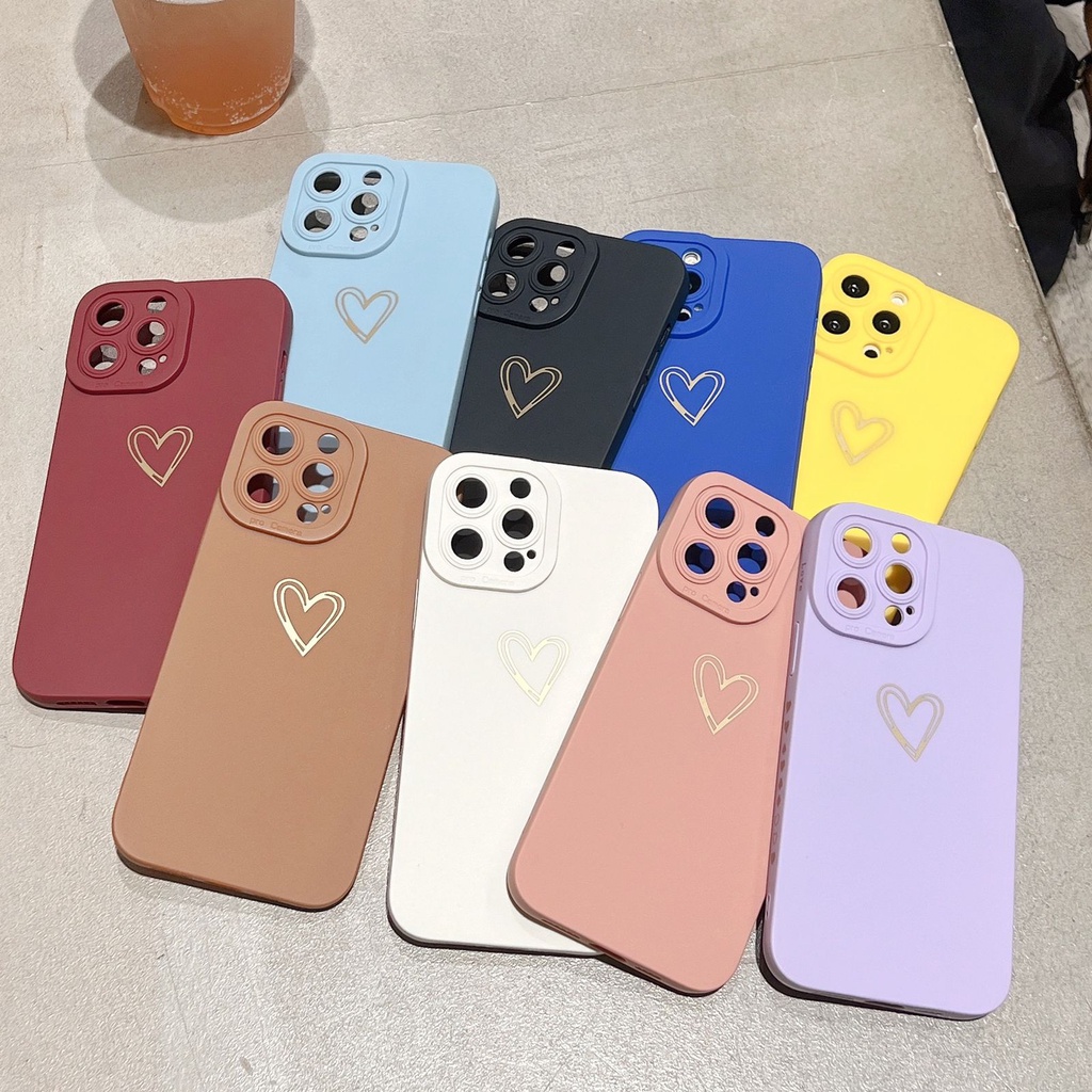 CC13 Terbaru Softcase Casing Proteksi Camera for Iphone 6 6s 6+ 6s+ 7 8 X Xs Xr Max 11 12 13 Pro Max 14+ Plus and Infinix Hot 9 10 11 11s NFC 12 12i Play Note 8 12 Pro 5G Smart 5 6 6+