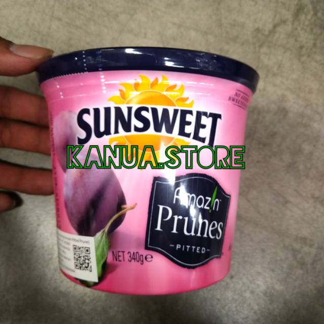 

sunsweet amazin prune pitted 340gr buah kering