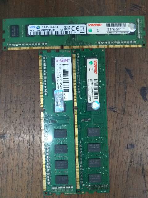 Memory RAM DDR3 2 GB merk V Gen
