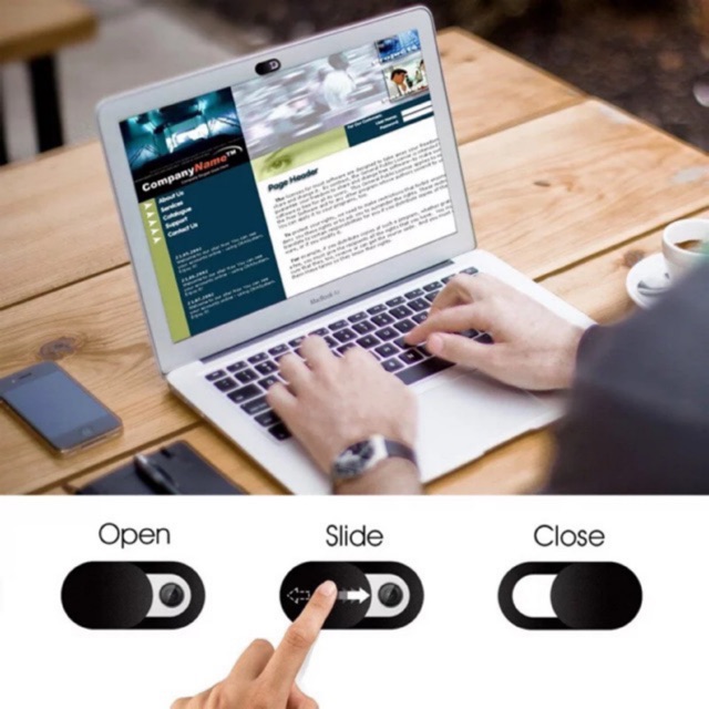 Penutup Camera Laptop Webcam iPhone Macbook Camera Cover