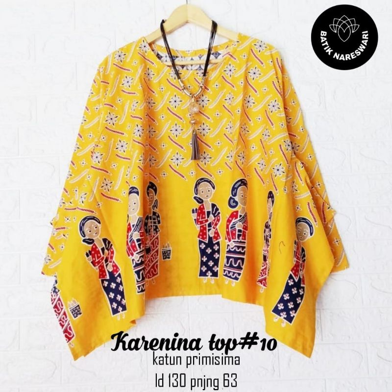Karenina Top ( Blouse batik Allsize)