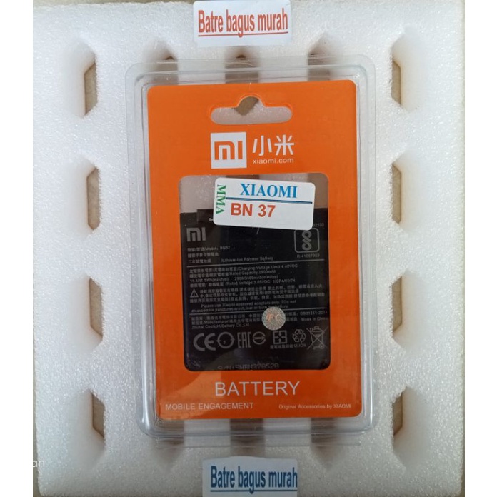 BATERAI Ori XIAOMI BN37 BN 37 BATRE BN37 BN 37 BATERE XIAOMI REDMI 6 REDMI 6A