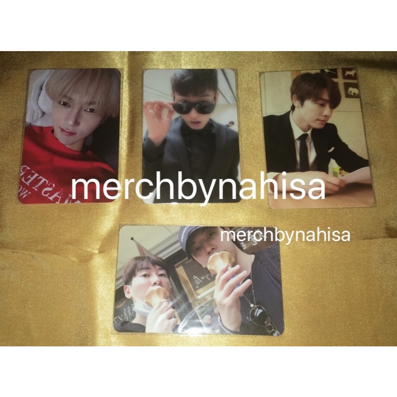 Pc photocard Super Junior Donghae Eunhyuk Yesung Suju
