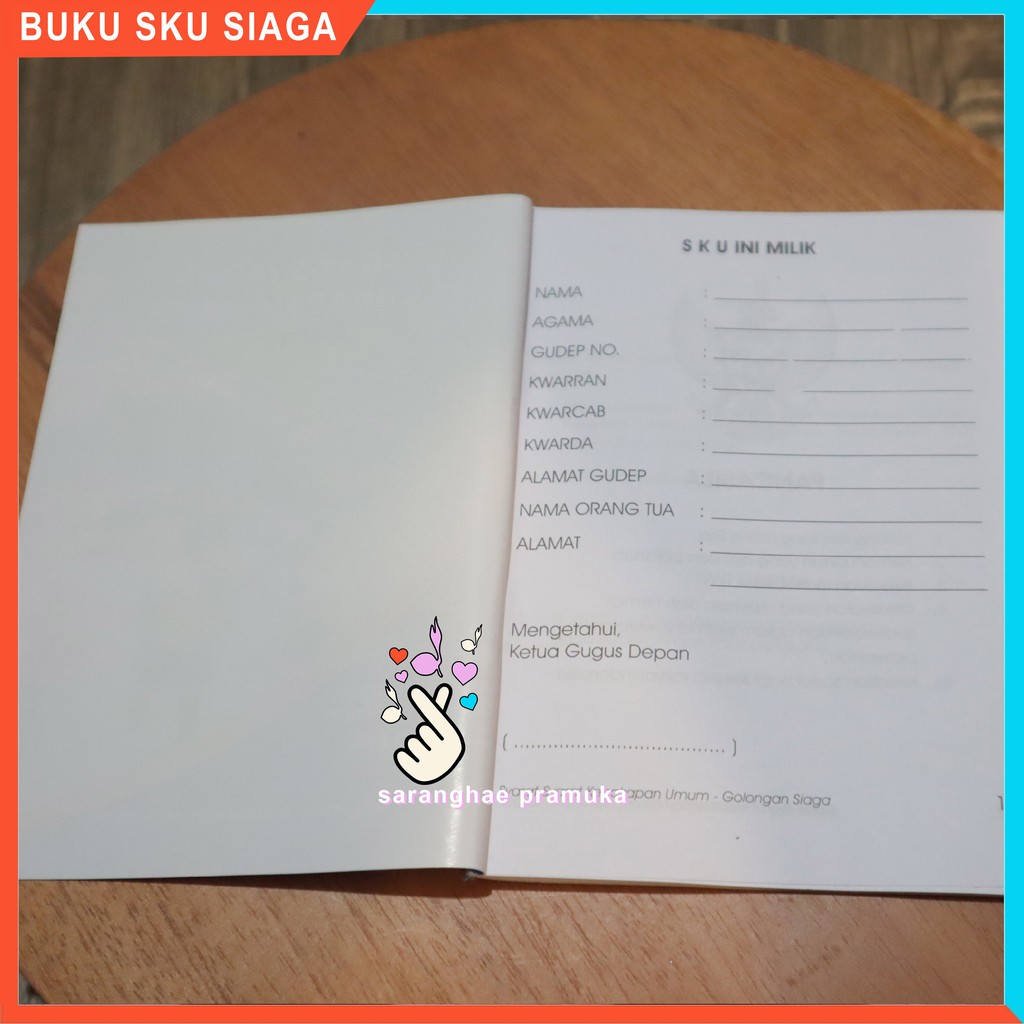 Buku SKU Siaga Pramuka Jumbo