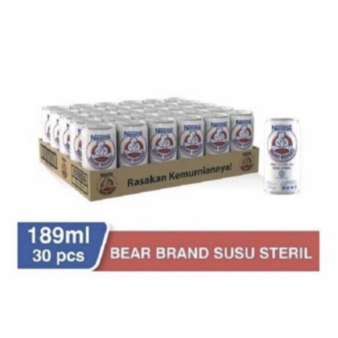 

BISA BAYAR DITEMPAT Bear brand susu beruang 189ml kartonan/ gojek only!!