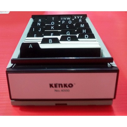 

Dokumen Box Name Card Kenko Name Card Case 400 Card / Box Kartu Nama