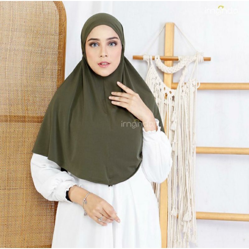 Bergo Maryam by Irnanda / Bergo tali jersey murah / Bergo daily