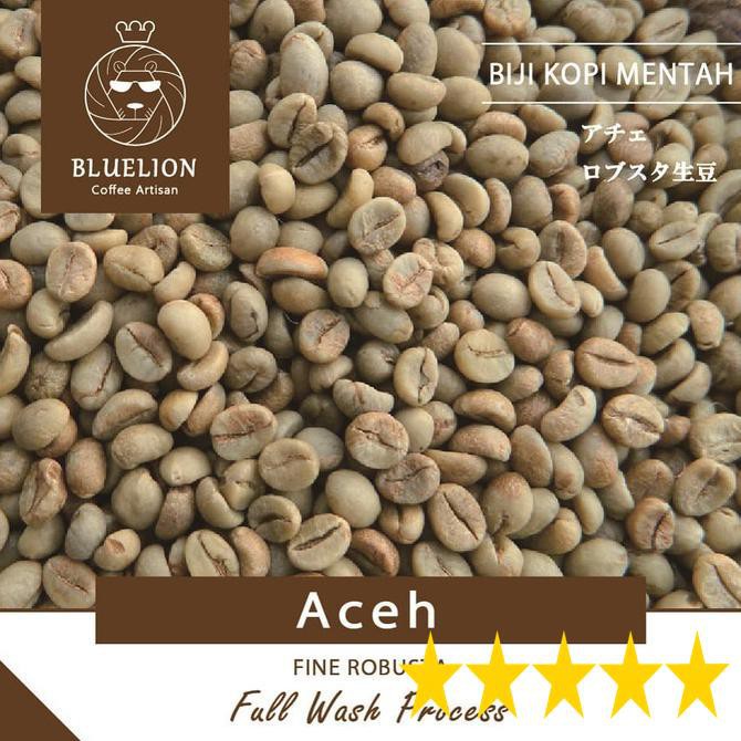 Green Bean - Aceh 1Kg Fine Robusta - Kopi Biji Mentah Terlaris