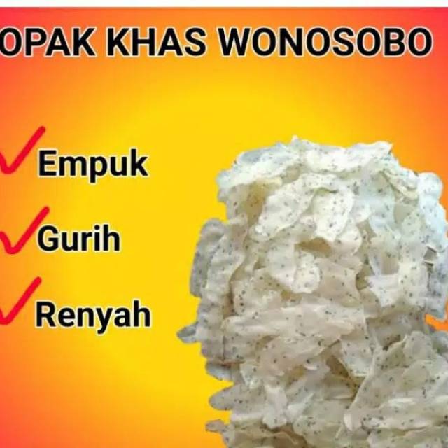 

Opak ilat singkong oleh-oleh khas Wonosobo (BISA COD)