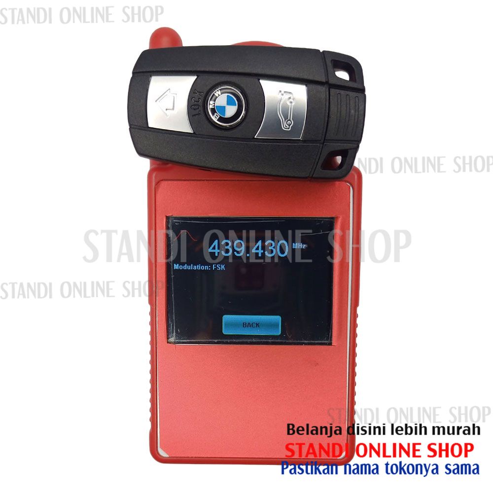 Remote Set Komplit Kunci Smartkey Slot BMW X1 E84 E89 E71 CAS3 433Mhz