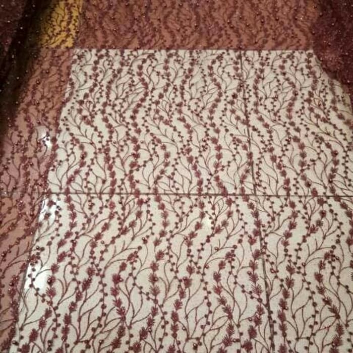 Tile akar payet mutiara gliter