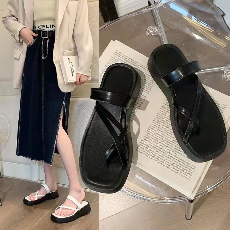 MYSTYLE Fika Korea Design Sandal Wedges Fashion Wanita Import