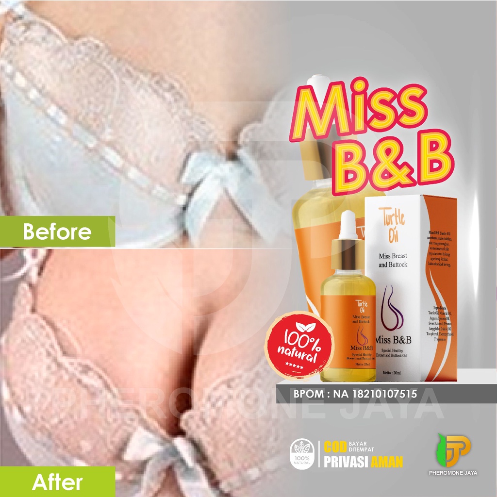 MISS B&B SERUM - pembesar payudara - busfit pembesar payudara nasa - alami - original - serum lacoco