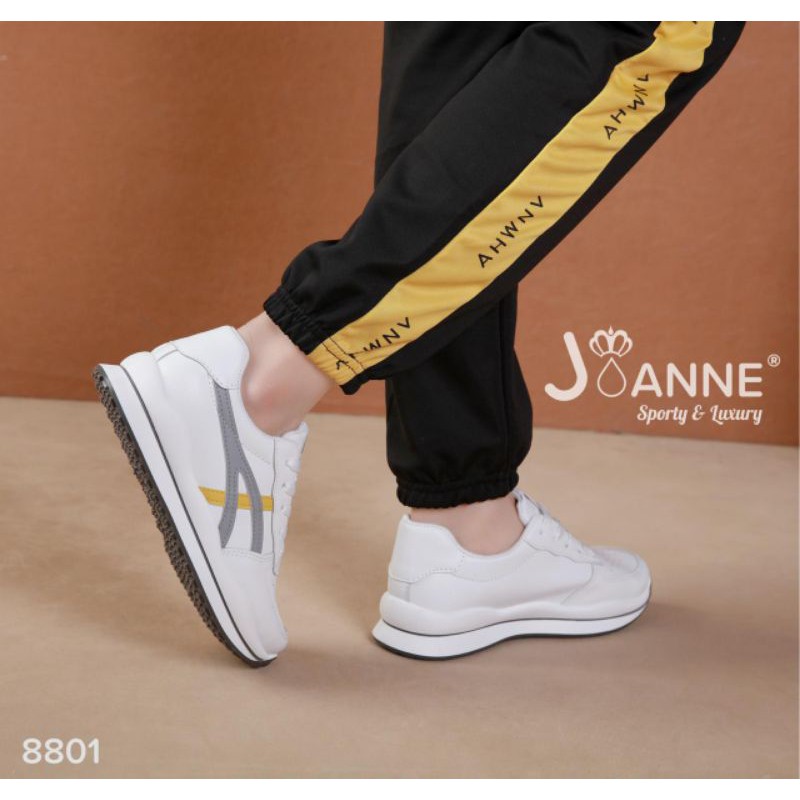 RESTOCK {ORIGINAL BRAND} JOANNE Leather Sneakers Shoes 8801