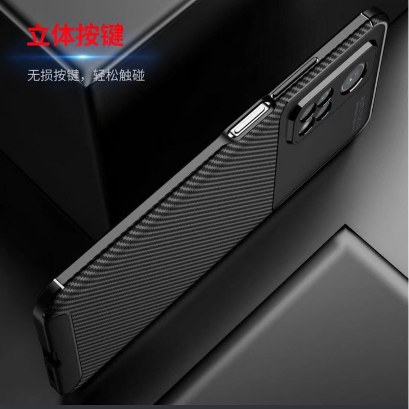 Xiaomi Mi11 /  Mi10T / Mi10T Pro Softcase Focus Carbon Original Cover Protect Camera Soft Case