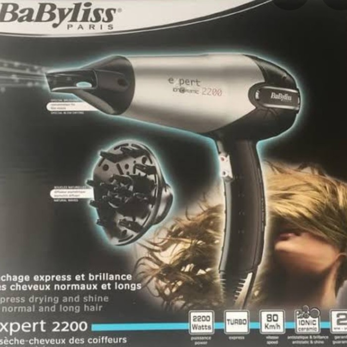 BABYLISS EXPERT 2200 HAIRDRYER D161E