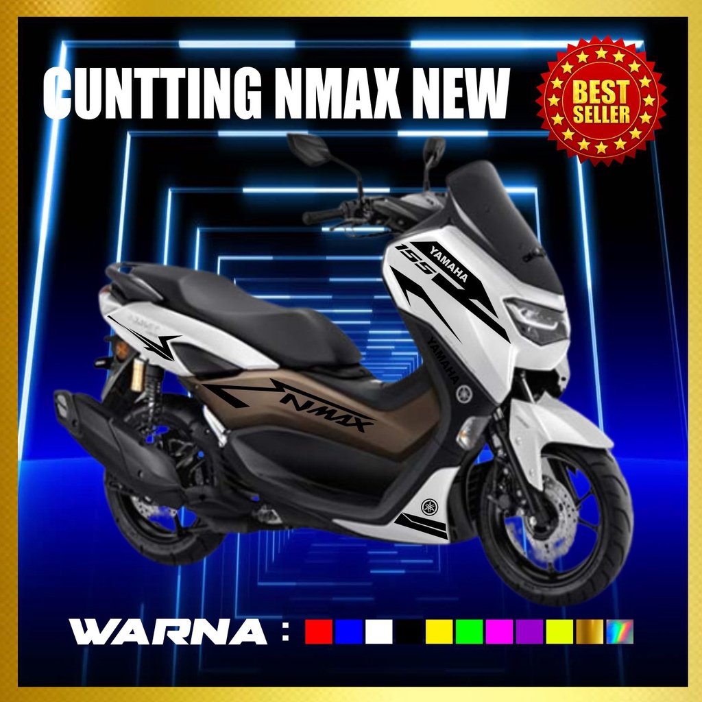 STICKER NMAX NEW 155 STRIPING NMAX BARU CUTTING STICKER NMAX BARU 2