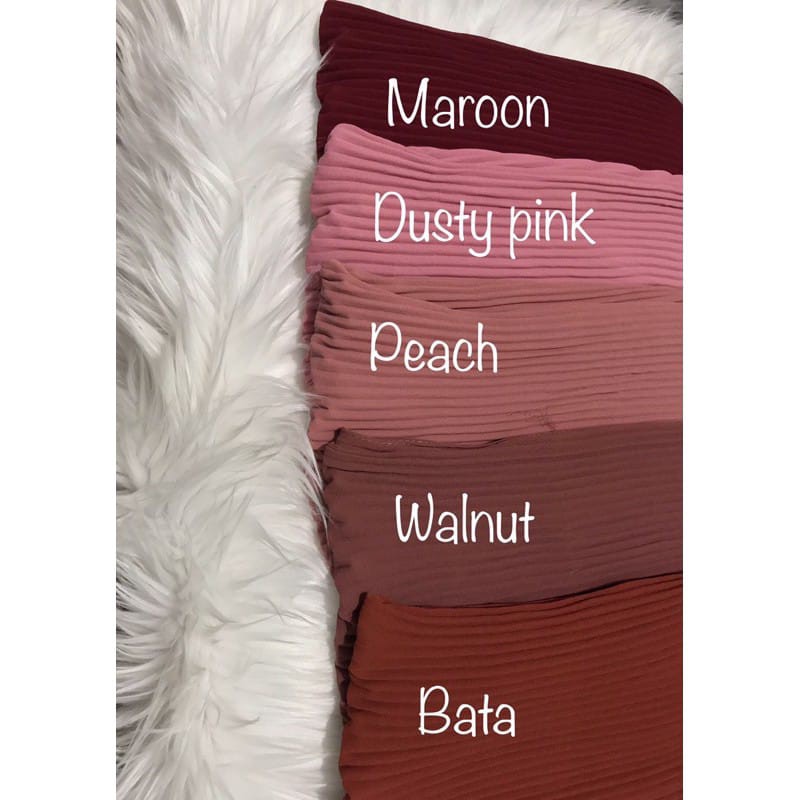 Pashmina plisket FULL ceruty armany (GROSIR) /Pashmina plisket ceruty bebydoll premium/hijab premium-5