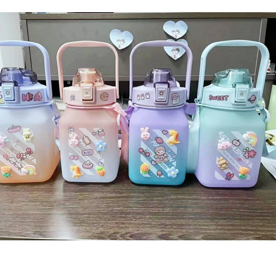 Flash Sale - BOTOL MINUM VIRAL 1,5 LITER GEMOY /  STIKER  SELLER HIGH QUALITY ~