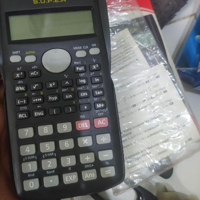 

Brands❄️ KALKULATOR SCIENTIFIC ESA 350 SIN COS TAN terlaris berkualitas Kalkulator Scientific School Murah 12 Digit Sin Cos Calculator Kantor Sekolah Bagus 350MS MALL/5.5 Flash Sale/〖5.5 Flash Sale〗/BIG SALE/Terbaru dan terlaris